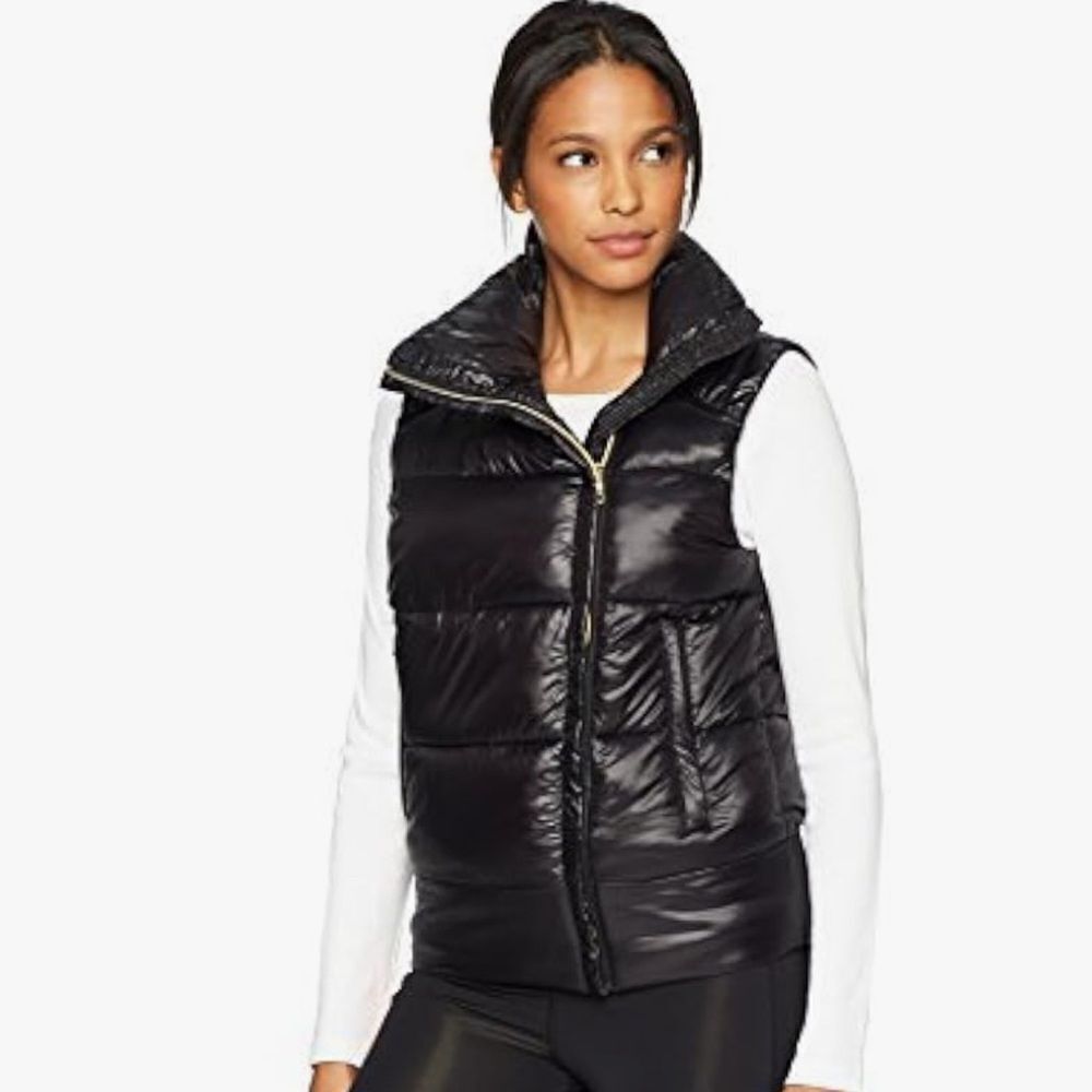 Sam Edelman Puffer Vest in Black- Size Medium